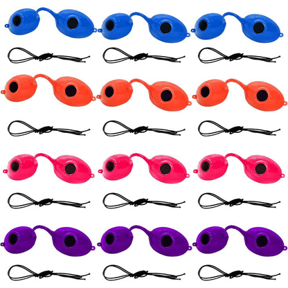 Super Sunnies UV Eye Protection FDA Compliant Eyeshields, Tanning Bed Goggles, Red Light Therapy Glasses w/Strap