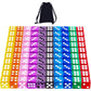 AUSTOR 100 Pieces Dices 12mm Game Dice Set 6 Sided Round Corner Dices for Tenzi, Farkle, Yahtzee, Bunco or Teaching Math