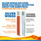 Natural Path Silver Wings Colloidal Silver Liquid - Enhanced Immune Support Supplement - 250ppm (1250mcg) - 2oz Dropper