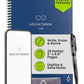 Buy now Rocketbook Core Reusable Spiral Notebook, Letter Size 8.5x11, Black - Dotted Pages, App-Connected, Erasable, Durable Cover, Ideal for School, Work, and Creative Projects Premium Executive Navy Blue at indiglob india