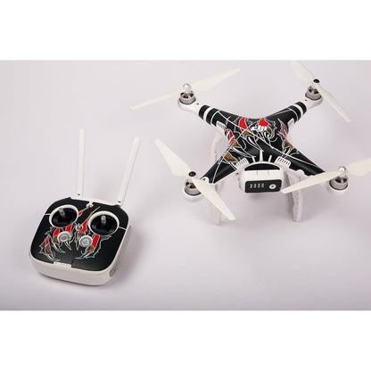 Buy now SummitLink Phantom 3 Sticker Set/Controller & Aircraft Stickers Radiation Wrap Body Decal Skin wrap Sticker (Phantom 3 Standard not Included) at indiglob india
