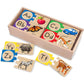 Melissa & Doug Self-Correcting Alphabet Wooden Puzzles with Storage Box (52 pcs) ABC Puzzles, Wooden Alphabet Puzzle for Kids Ages 4+