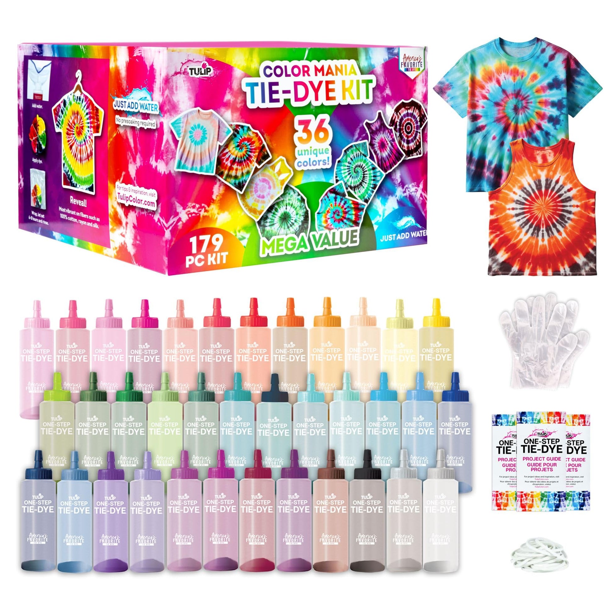 Buy now Tulip One-Step Tie-Dye Party Kit, Set of 123 at indiglob india
