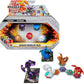 Bakugan Legends Collection Pack, 4-Pack Featuring Centipod, Surturan Geogan, Dragonoid Nova, Trox Ultra, and 6 BakuCores, Kids Toys for Ages 6 and Up