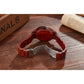 Men's Handmade Wooden Watches Mens Lightweight Analog Quartz Wood Mens Wrist Watch with Compass