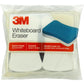 3M Whiteboard Eraser for Whiteboards, 2-Pack, White/Blue (581-WBE)