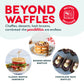 Buy now Dash Mini Waffle Maker- Compact Electric Iron for Creative Homemade Treats - PTFE nonstick surface - Easy-to-Clean - Perfect for Kids & Families - Red at indiglob india