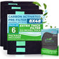 Breathe Naturally Universal Cut to Fit Carbon Activated Air Filter - Replacement Charcoal Filters - Pre Filter Carbon Sheet for Air Purifier, Vent Filters & More - Made in USA (Pack of 1, 16x48)