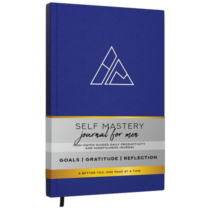 Buy now Self-Mastery Journal for Men - Gratitude Journals – 5 Minute Journal - Reflection Manifestation Journals for Mindfulness – Self Care Journal – Goal / Guided Gratitude Journal for Women & Men at indiglob india