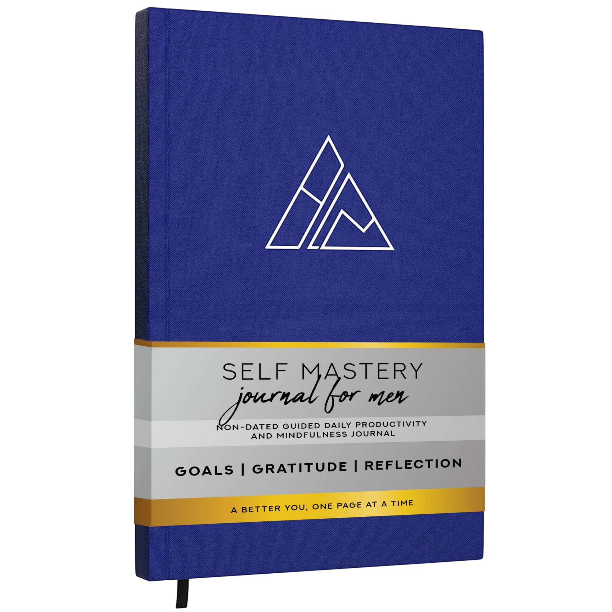 Buy now Self-Mastery Journal for Men - Gratitude Journals – 5 Minute Journal - Reflection Manifestation Journals for Mindfulness – Self Care Journal – Goal / Guided Gratitude Journal for Women & Men Self-Mastery Journal Ocean Blue at indiglob india