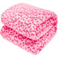 Buy now Fleece Cheetah Print Blanket Black Gray Small Kids Throw Blanket Lightweight Cozy Leopard Print Blanket Birthday Gifts for Teens Girls Boys baby size 40" x 50" (100 x 130 cm) Leopard Pink at indiglob india