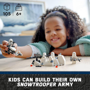 Buy now LEGO Star Wars Snowtrooper Battle Pack 75320 Set, Building Toy with 4 Figures, Blasters and Speeder Bike, Gift Idea for Grandchildren, Kids, Boys and Girls Ages 6 and Up at indiglob india