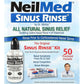 NeilMed Sinus Rinse - A Complete Sinus Nasal Rinse Kit, 50 count (Pack of 1) Count may vary