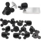 Buy now PVC Rubber Mouse Ears Replacement Pin Backs(50 Pcs) -Compatible with Mickey Mouse, Disney & Novelty Collectible pins - Keep Your Favorite pins Safely Secured to Your Clothes - Keepers, Pinback 12 Pack at indiglob india