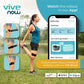 Vive IT Band Strap - Iliotibial Band Compression Wrap - Outside of Knee Pain, Hip, Thigh & ITB Syndrome Support - Neoprene Brace for Running and Exercise - Athletic Stabilizer for Men, Women