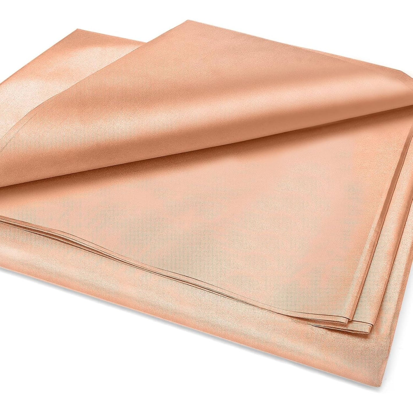 Amerthing Pure Copper Faraday Fabric RF & LF Electromagnetic Fields Gold Color Blocking Fabric 2 Meters (78"x43" inch)