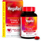 MegaRed - Omega-3 Krill Oil 350mg Softgels (130 Count in A Bottle), EPA & DHA Omega-3 Fatty Acids with No Fishy Aftertaste Unlike Fish Oil, Contains Antioxidant Astaxanthin