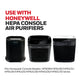 Buy now Honeywell HEPA Air Purifier Filter Kit – Includes 1 HEPA R Replacement Filter and 4 A Carbon Pre-Cut Pre-Filters – Airborne Allergen Air Filter Targets Wildfire/Smoke, Pollen, Pet Dander, and Dust at indiglob india