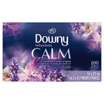 Buy now Downy Infusions Dryer Sheets Laundry Fabric Softener, Calm Scent, Lavender & Vanilla Bean, 200 Count at indiglob india