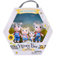 Buy now Honey Bee Acres The Cloverberrys Cow Family, 4 Miniature Doll Figures, Small at indiglob india