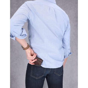 Timberland Men's Leather Trifold Wallet with ID Window