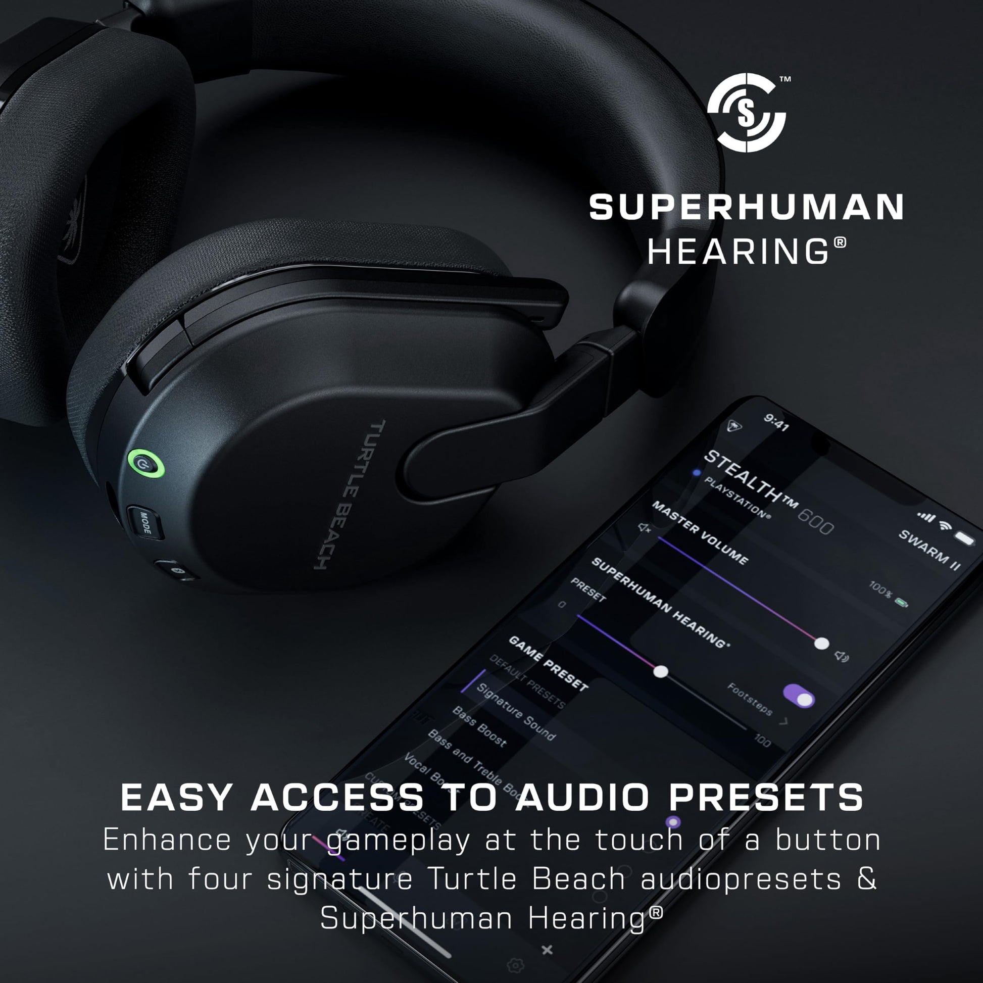 Buy now Turtle Beach Stealth 500 Wireless Amplified Gaming Headset for PS5, PS4, PC, Nintendo Switch, & Mobile ƒ?? Black (Renewed) at indiglob india