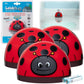 Buy now Water Leak Bug Monitoring Sensor with Alarm 6 Pack - Electronic Flood Detector for Kitchen & Basement- Detects as Little as 1/32" of Liquid - Overflow Alert Beeps Loudly - XMAS Gift for New Homeowners 3 Pack at indiglob india
