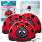 Buy now Water Leak Bug Monitoring Sensor with Alarm 6 Pack - Electronic Flood Detector for Kitchen & Basement- Detects as Little as 1/32" of Liquid - Overflow Alert Beeps Loudly - XMAS Gift for New Homeowners 3 Pack at indiglob india