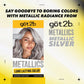 Got2b Metallics Permanent Hair Color, M71 Metallics Silver