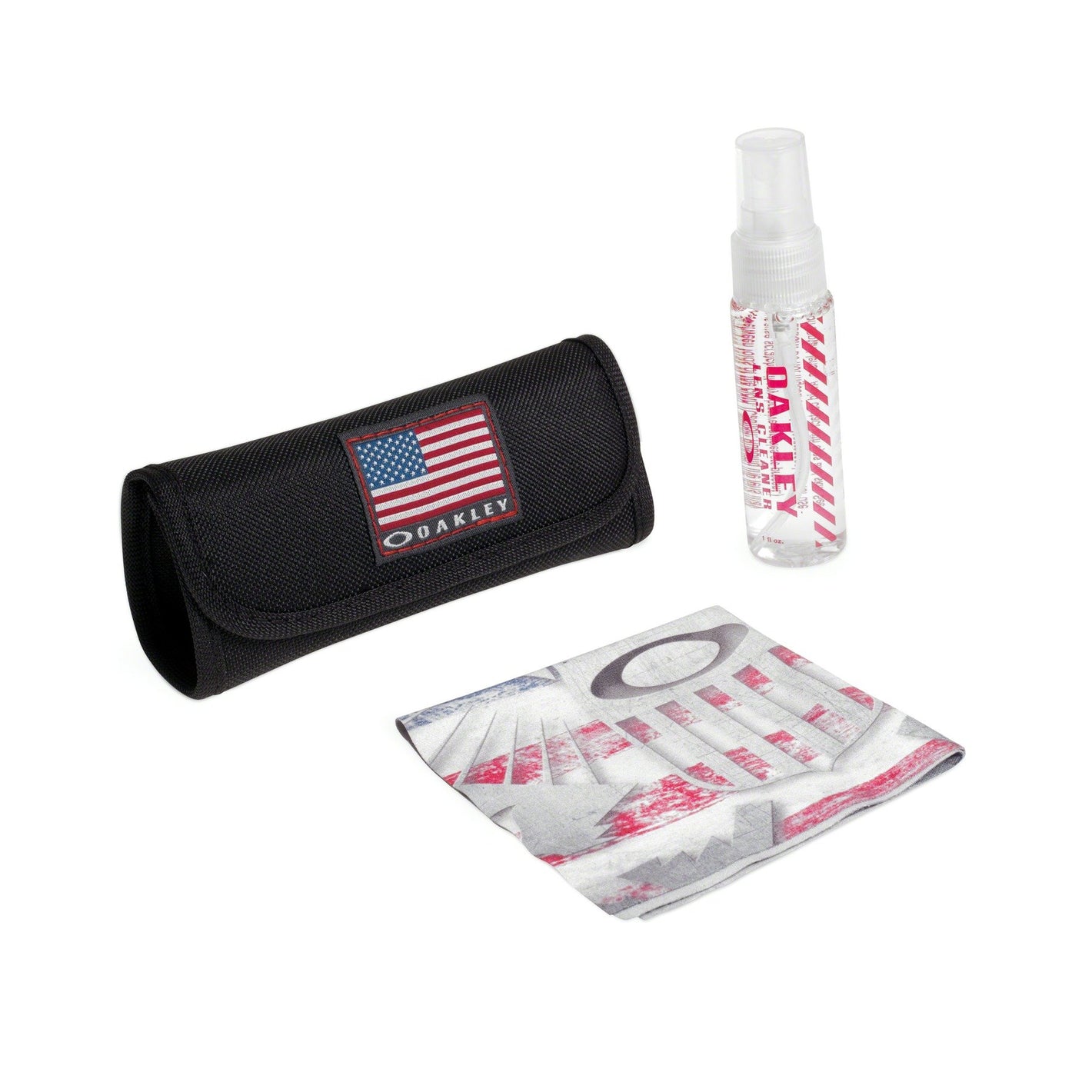 Buy now Oakley USA American Flag Sunglass Eyeglass Eyewear Cleaning Kit at indiglob india