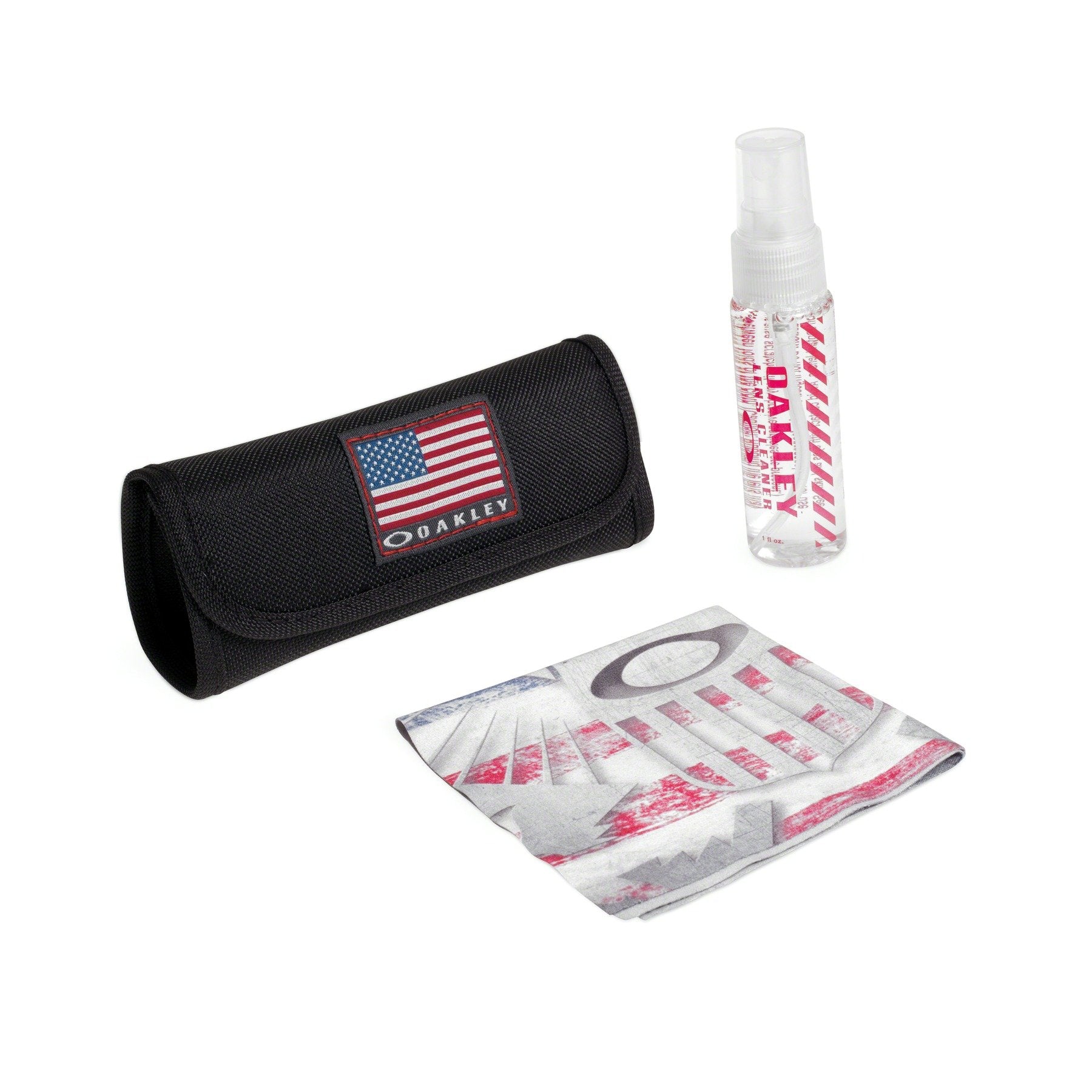 Buy now Oakley USA American Flag Sunglass Eyeglass Eyewear Cleaning Kit at indiglob india