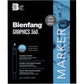 Bienfang Graphics 360 Marker Paper Pad, Non-Bleeding, Semi-Transparent, Artist Drawing Sketchbook, for Layouts 11x14 Inch, 50 Sheets