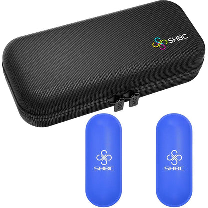 SHBC Insulin Cooler Travel Case for Diabetic Organize Medication Insulated Cooling Bag with 2 Ice Packs Blue…