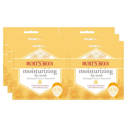 Burt's Bees 100% Natural Origin Moisturizing Lip Mask, Single Use Conditioning Lip Care , 1 Count (Package May Vary)