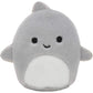 Squishville by Squishmallow Mini Plush Sealife Squad, Six 2” Sea Animals, Irresistebly soft Colorful Plush, Mini Shark, Otter, and Seahorse