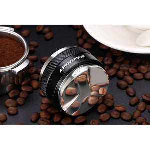 Apexstone 53mm Coffee Distributor & Tamper, Dual Head Leveler for 54mm Portafilter, Adjustable Depth