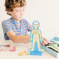 Buy now Melissa & Doug Magnetic Human Body Anatomy Play Set with 24 Magnetic Pieces and Storage Tray at indiglob india