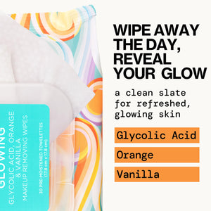 Buy now Pacifica Glowing Makeup Remover Wipes – With Glycolic Acid for AHA Exfoliating and Facial Cleansing – No Rinse Face Cleaning Towelettes – Dermatologist Tested, Vegan & Cruelty-Free – 30 Pack at indiglob india