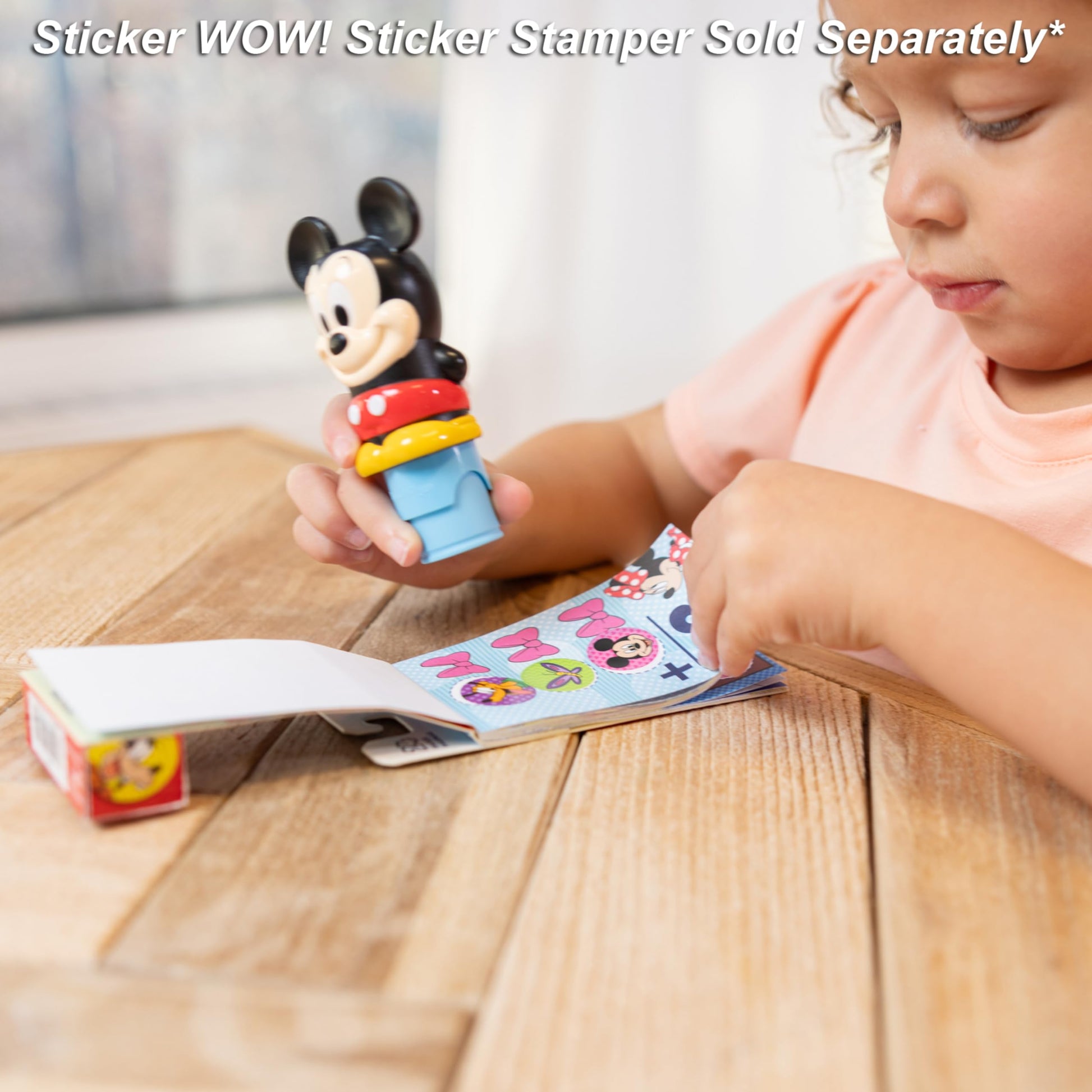 Buy now Melissa & Doug Sticker Wow!ƒ?› Disney Mickey Mouse Bundle: 24-Page Activity Pad, Stamper, 500 Stickers, Mini Pad, Arts and Crafts Fidget Toy Collectible Character at indiglob india