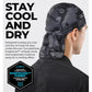 Cooling Helmet Liners - Do Rag Skull Caps for Men - Cooling Head Wraps, Hard Hat Liner - Motorcycle Pirate Bandana