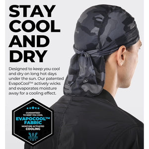 Cooling Helmet Liners - Do Rag Skull Caps for Men - Cooling Head Wraps, Hard Hat Liner - Motorcycle Pirate Bandana