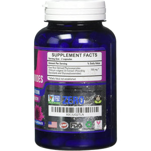 Supreme Potential Phytoceramides, 200 Capsule Supply, 700mg Phytoceramides per Serving