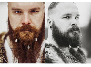 Buy now 24Pcs Norse Vikings Runes Hair Beard Beads for Bracelets Pendant Necklace DIY,Braiding Beads for Hair Braids Antique Silver Beard Ring Viking Beads Kits(Include 2Pcs Pull Hair Pin) at indiglob india