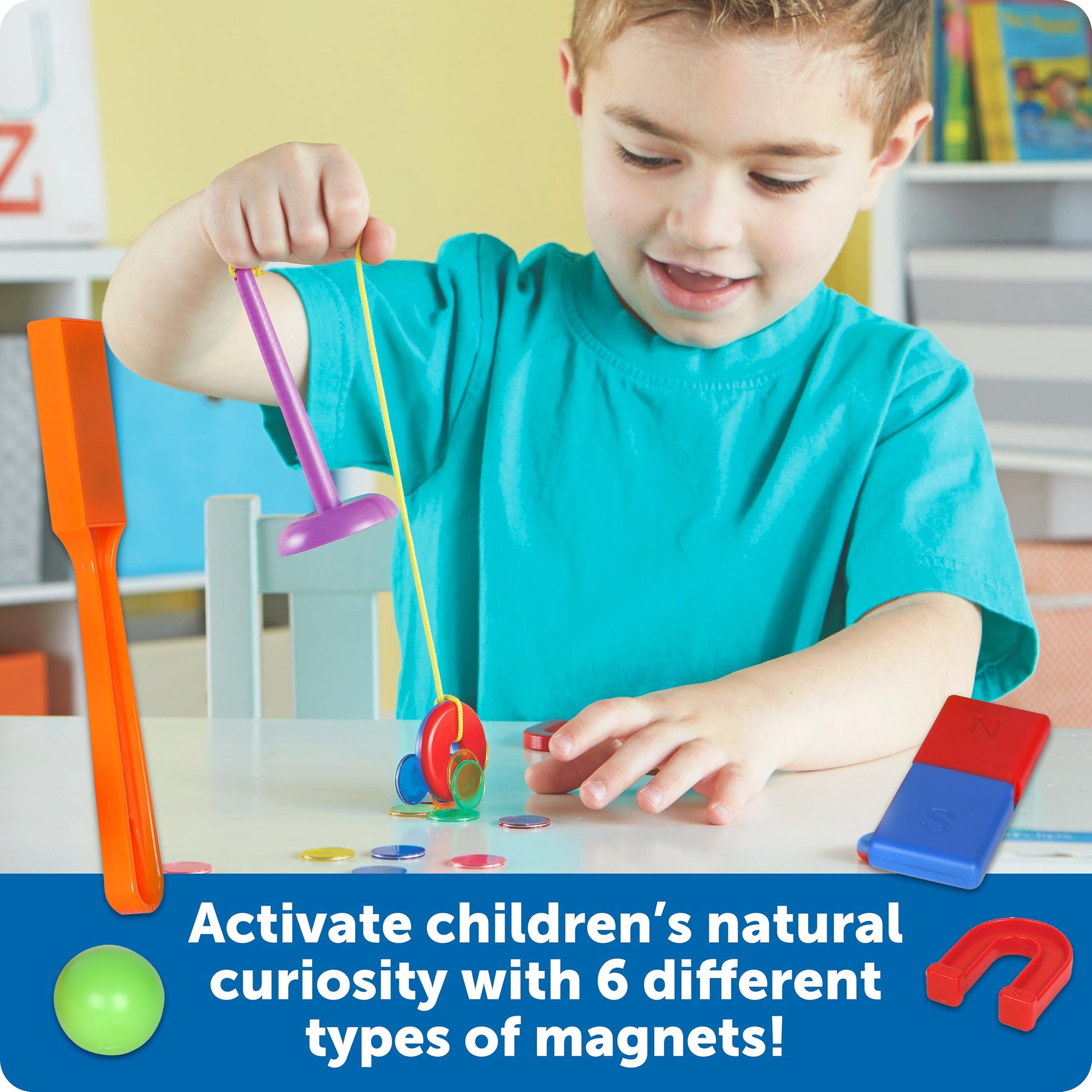 Buy now Learning Resources STEM Explorers Magnet Movers - Science For Kids Sensory Bin, Critical Thinking, Fine Motor Toys, Classroom Math Supplies, Homeschool Crafts, Educational Games, Birthday Gift at indiglob india