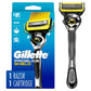 Buy now Gillette ProGlide Shield Razor for Men, Handle + 2 Blade Refills at indiglob india