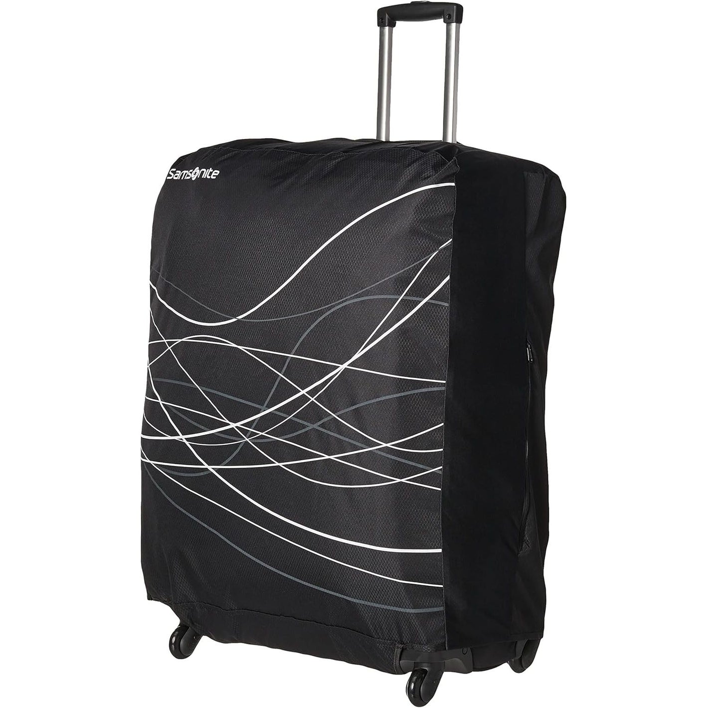 Samsonite Printed Luggage Cover, Black, Large