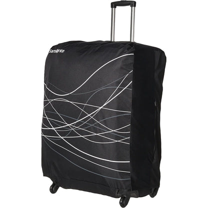 Samsonite Printed Luggage Cover, Black, Large