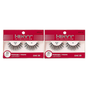 i-Envy 3D Glam Collection Multi-angle & Volume (2 PACK, KPEI14)