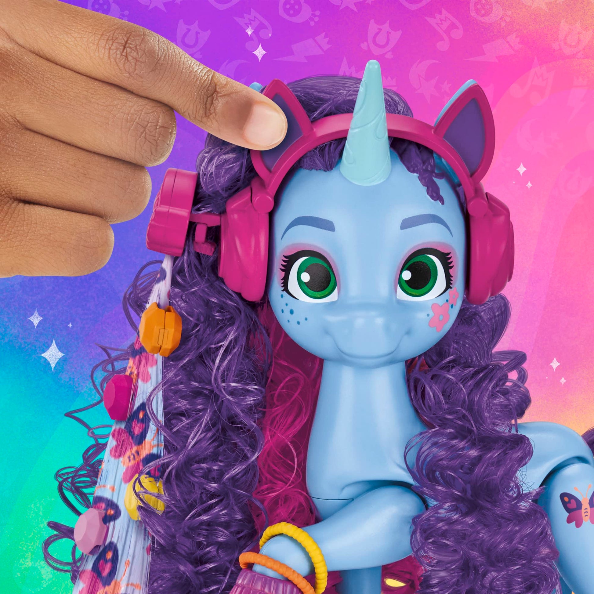 Buy now My Little Pony Toys Misty Brightdawn Style of The Day, 5-Inch Hair Styling Dolls, Toys for 5 Year Old Girls and Boys at indiglob india