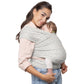 Buy now Boba Baby Wrap Carrier – Original Baby Sling Carrier for Newborns (7–35 lbs), Soft, Secure, Hands-Free & Ergonomic, Ideal for Comfortable Bonding, New Parents (Grey) at indiglob india